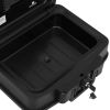 Safe Box Black 17.3"x14.6"x6.5" Polypropylene