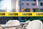 1 Roll of Barricade Tape 3'; Black and Yellow Caution Tape Roll 1000 Feet; Caution Tape 3 Mil; Polyethylene Warning Tape; Bright Construction Tape to
