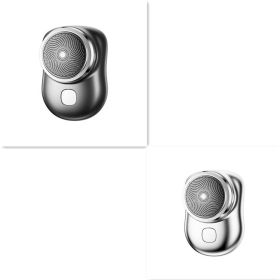 Mini Portable Face Cordless Shavers Rechargeable USB Electric Shaver Wet & Dry Painless Small Size Machine Shaving For Men (Option: Set-USB)