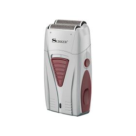 Reciprocating floating cutter head shaving head shaver (Color: White)