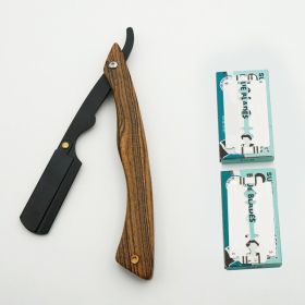 Stainless steel knife holder for men (Option: Metal razor)