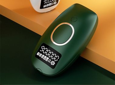 Laser Hair Removal Device Ipl Hair Removal Device Mouse Hair Removal Device Whole Body Epilator (Option: Dark Green-US)