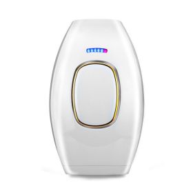 Laser Hair Removal Apparatus for whole body photon rejuvenation and hair removal (Option: White-AU)