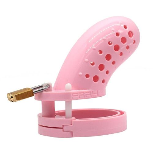 Plastic Breathable Chastity Lock For Men
