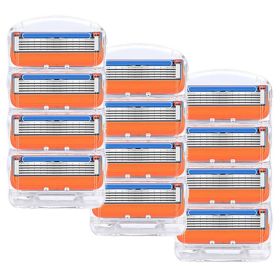 Men's razor 5-layer razor blade box type (Option: Q12pcs)
