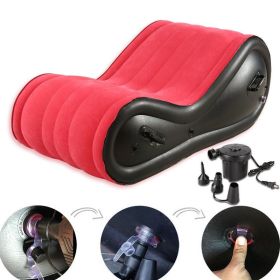 Lazy Inflatable Bed Foldable Single (Option: Sofa inflator pump-UK)