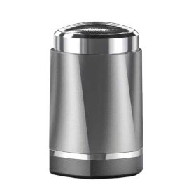 Electric Shaver USB Rechargeable Multifunctional Fashion (Option: Silver grey-USB)