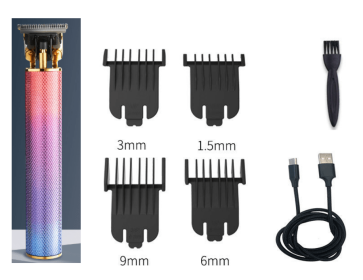 Hair clipper electric clipper head electric clipper (Option: Gradient)