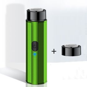 JLL032 Mini Electric Shaver For Men (Option: Green A-USB)