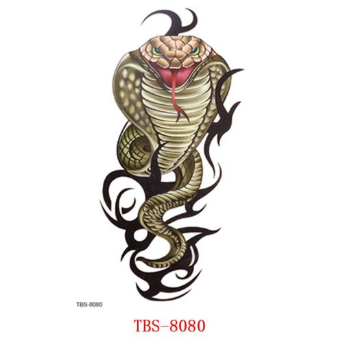 Waterproof Tattoo With Totem Characters
