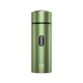 New Mini Electric Shaver Men's USB Charging New Shaver (Option: Shaver 4th generation green-USB)