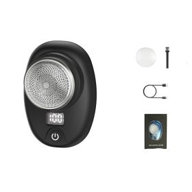Household Full Body Water Washed Electric Shaver (Option: Black-USB)