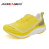 JACKBAGGIO Running Shoes For Marathon Professional Running Sports Shoes; Full Palm Foot Arch Carbon Plate; Thick-soled Shock-Absorbing