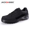 JACKBAGGIO Men's Slip Resistant Steel-Toe Relaxed-Fit Work Labor Protection Shoe Anti-slip, Anti-smashing And Anti-piercing