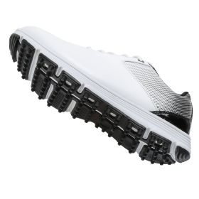 Waterproof Golf Shoes for Men Comfortable Golf Sneakers Outdoor Comfortable Walking Shoes Anti Slip Athletic Sneakers Male (Color: Hei, size: 11.5)