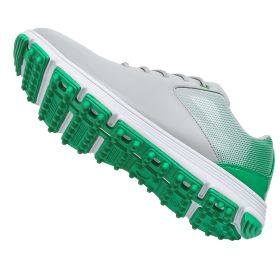 Waterproof Golf Shoes for Men Comfortable Golf Sneakers Outdoor Comfortable Walking Shoes Anti Slip Athletic Sneakers Male (Color: Bai, size: 11.5)