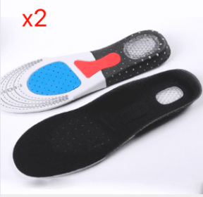 Thickened Sports Breathable Shock Absorption Insole (Style: M 2pairs)