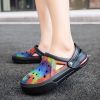 Women's Colorful Hollow Out Clogs; Lightweight Non Slip Breathable Sandals; Outdoor & Indoor Slippers