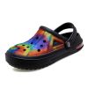 Women's Colorful Hollow Out Clogs; Lightweight Non Slip Breathable Sandals; Outdoor & Indoor Slippers