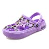 Women's Colorful Hollow Out Clogs; Lightweight Non Slip Breathable Sandals; Outdoor & Indoor Slippers