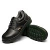 JACKBAGGIO Men's Protective Shoes Low Cut Black Safety Boots With Steel Toe Industrial Safety Equipment