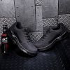 JACKBAGGIO Men's Slip Resistant Steel-Toe Relaxed-Fit Work Labor Protection Shoe Anti-slip, Anti-smashing And Anti-piercing