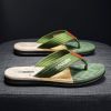 Men's flip flops; beach slippers