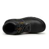 JACKBAGGIO Men's Protective Shoes Leather High-top Labor Insurance Shoes Anti-Smashing Anti-piercing Safety Shoes