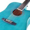 ADM Acoustic Cutaway Guitar Beginner Package;  41 Inches