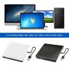 Slim External USB 3.0 DVD RW CD Writer Drives Burner Reader Player PC Laptop Mac