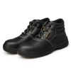 JACKBAGGIO Men's Protective Shoes Leather High-top Labor Insurance Shoes Anti-Smashing Anti-piercing Safety Shoes