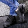 JACKBAGGIO Men's Slip Resistant Steel-Toe Relaxed-Fit Work Labor Protection Shoe Anti-slip, Anti-smashing And Anti-piercing