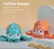 Induction Escape Crab Toy Rechargeable Electric Octopus Crawling Smart Toys for Children Interactive Toys Learn To Climb Toys