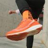 JACKBAGGIO Running Shoes For Marathon Professional Running Sports Shoes; Full Palm Foot Arch Carbon Plate; Thick-soled Shock-Absorbing
