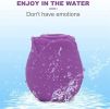 Rose Sex Toy For Women;  Waterproof Vaginal Suction Vibrator;  Intimate Nipple Sucking Cup;  Oral Clitoral Stimulato