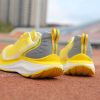 JACKBAGGIO Running Shoes For Marathon Professional Running Sports Shoes; Full Palm Foot Arch Carbon Plate; Thick-soled Shock-Absorbing