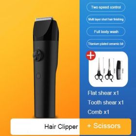 Hair Clipper Washabe Professional Beard Trimmer (Option: Mi Hair ClipperScissors)